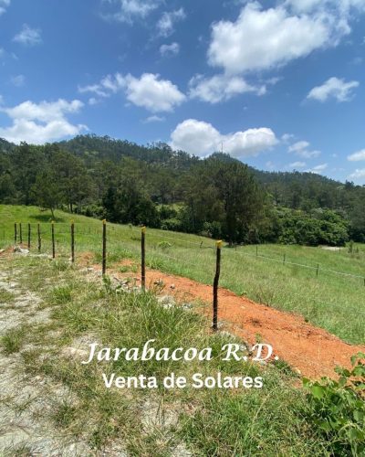 Terreno de 600 metro a 6 minutos del pueblo de Jarabacoa