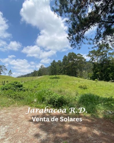 Terreno de 600 metro a 6 minutos del pueblo de Jarabacoa