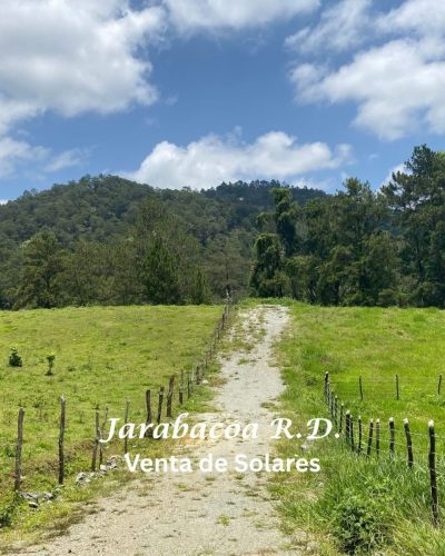 Terreno de 600 metro a 6 minutos del pueblo de Jarabacoa