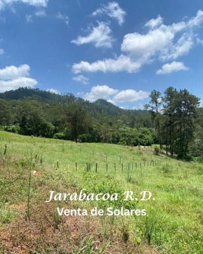 Terreno de 600 metro a 6 minutos del pueblo de Jarabacoa