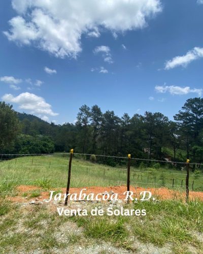 Terreno de 600 metro a 6 minutos del pueblo de Jarabacoa